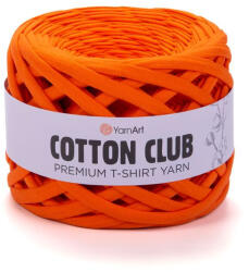 YARNART Cotton club minőségi, prémium pólófonal 7332 - Narancs