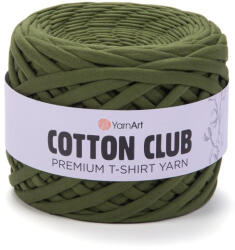 YARNART Cotton club minőségi, prémium pólófonal 7358 - Oliva