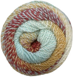  Himalaya Rozetti Puzzle Comfort 235-12 200g - piros-menta-okker