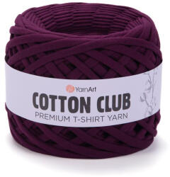 YARNART Cotton club minőségi, prémium pólófonal 7336 - Szilva