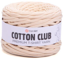 YARNART Cotton club minőségi, prémium pólófonal 7314 - Natúr