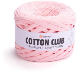 YARNART Cotton club minőségi, prémium pólófonal 7347 - Babarózsaszín