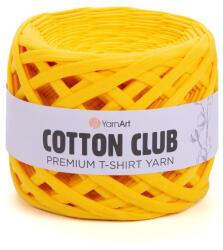 YARNART Cotton club minőségi, prémium pólófonal 7319 - Napsárga