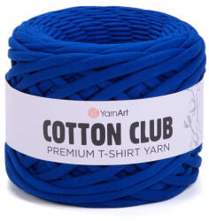 YARNART Cotton club minőségi, prémium pólófonal 7330 - Királykék
