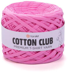 YARNART Cotton club minőségi, prémium pólófonal 7346 - Rózsaszín