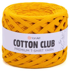 YARNART Cotton club minőségi, prémium pólófonal 7317 - Okker
