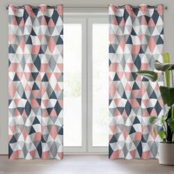 Takoy Draperie ADINA din microfibră ușoară cu un imprimeu geometric de 140 x 250 cm