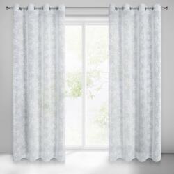 Takoy Draperie AMBER din etamină ușoară în stil eco cu imprimeu de crenguțe fine de 140 x 250 cm