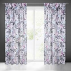 Takoy Draperie HONEY cu imprimeu floral din etamină de 140 x 270 cm
