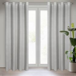 Takoy Draperie CINDY din țesătură cu o structură de plasă fină în stil eco de 140 x 250 cm