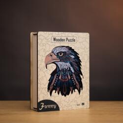 Sas fa puzzle L Prémium fa doboz