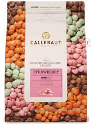 Callebaut Ciocolata aroma CAPSUNI, 2.5 Kg, Callebaut (STRAWBERRY-E4-U70)