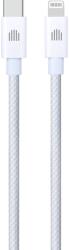 Dviced Cable USB-C to Lightning Nylon Textile 1, 25m - White (DV120006)