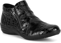 Remonte Botine Remonte Negru Lucios R7674-04