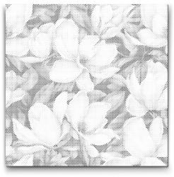  PontPöttyöző - Virágos háttér - Magnóliák Méret: 50x50cm, Keretezés: Keret nélkül (csak a vászon), Szín: Piros