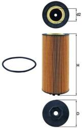 MAHLE Olejový filter MAHLE OX 987D (OX 987D)