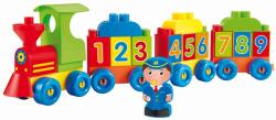 Ecoiffier Tren cu cifre si litere Ecoiffer (7600003349) Trenulet