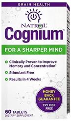 Natrol Cognium, 60 таблетки, Natrol (5653)