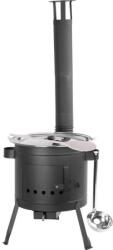 Strend Pro Soba cu ceaun, burlane, 42 cm, ceaun de 22 L, polonic, lingura lemn, Strend Pro (254705) - edanco Ceaun