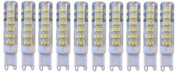  Set 10 x Becuri LED G9 - 9W, Lumină Caldă 6000K, 220V ? (LS G9 9W 6000K R)