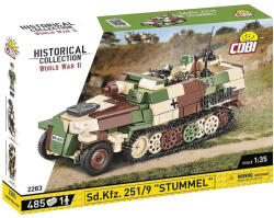COBI COBI: Set de construcție vehicul blindat Sd. Kfz. 251/9 Stummel (3096) (COBI-2283)