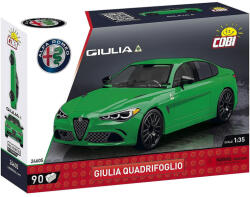 COBI COBI: Jucărie de construcție Alfa Romeo Giulia Quadrifoglio verde (24605) (COBI-24605)