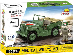 COBI COBI: Set de construcție vehicul medical Willys MB (2295) (COBI-2295)