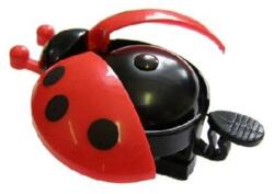  Kerékpár csengő piros katicás