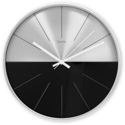 Hama - SICILY 30cm szürke-fekete falióra - 00185879 (00185879)