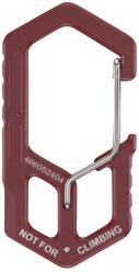 Gerber kulcstartóra rögzíthető karabiner, bordó (1075356)