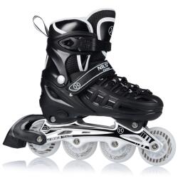 NILS Extreme Kezdő görgők állítható, Nils Extreme NH10905 4 az 1-ben LED, fekete S (31-34) (16-25-052)