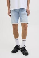 Jack & Jones Jack & Jones, Mosott hatású farmer rövidnadrág, Világoskék, XL (12269609-BLUE-DENIM-XL)