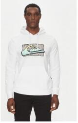 Quiksilver férfi kapucnis pulóver, EQYFT05094-WBB0, pamut/poliészter, L INTL, fehér (2230083382511_L)