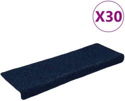vidaXL 30 db tengerészkék öntapadó lépcsőszőnyeg 65x21x4 cm 3365701 (3365701)