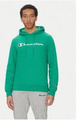 Champion férfi kapucnis pulóver, 220726, pamut/poliészter, M INTL, zöld (0000305356253_M)