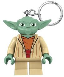 LEGO® Kulcstartó, LED világítással, LEGO Star Wars Yoda (LLGLKE11H)