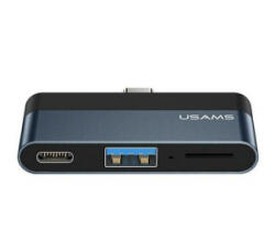 USAMS SJ491HUB01 mini HUB kártyaolvasóval (SJ491HUB01)