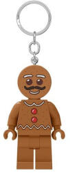 LEGO® Kulcstartó, LED világítással, LEGO Gingerbread Man (LLGLKE182H) - officemarket