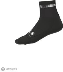 ALÉ LOGO Q-SKIN zokni, fekete/fehér (L/44-47)
