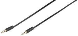 Vivanco Кабел Vivanco 46214, от Jack 3.5mm(м) към Jack 3.5mm(м), 2.5m, черен (VIVANCO-46214)