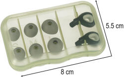  Füldugók szilikon dugók zajcsökkentő készlet 3 méretben (KX2990)