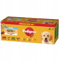 PEDIGREE Junior ízválogatás 40x100g nedves Nedves eledel zselében