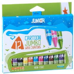 Junior Discuri de ceară triunghiulare JUNIOR Jumbo, set de 12 bucăți