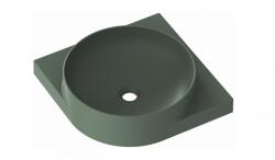 RAVAK Yard mosdótál 45x45 cm félkör alakú klasszikus XJX08245000 (XJX08245000)