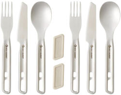 Sea to Summit Detour Stainless Steel Cutlery Set 6 Piece Culoare: argintiu (ACK036021-121802)