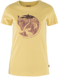 Fjällräven Arctic Fox Print T-shirt W Mărime: L / Culoare: alb (F89849_113_L)