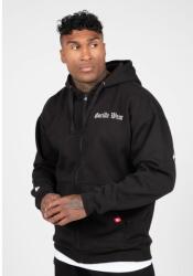 Gorilla Wear - Utah Zipped Hoodie - Férfi Cipzáras Pulóver - Fekete