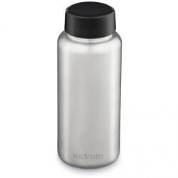 Klean Kanteen Wide w/Wide Loop Cap - brushed stainless 1182 ml Culoare: argintiu (1009495)