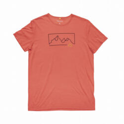 Devold Active "Outline" Tee Man Mărime: L / Culoare: roșu/portocaliu (GO293295J195A)