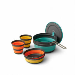 Sea to Summit Frontier UL Collapsible Pot Cook Set Culoare: albastru (ACK026031-122101)